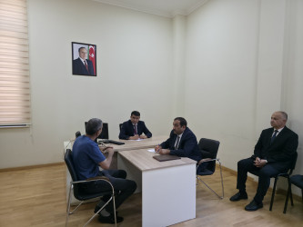 Tərtər Rayon İcra Hakimiyyətində vətəndaşların müraciətləri dinlənilib