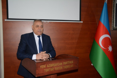 Tərtərdə “Her-her kəndinə qayıdış bizim mənəvi haqqımızdır” mövzusunda tədbir keçirilib
