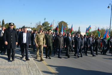 Tərtərdə Birinci Qarabağ müharibəsinin şəhidi Möhübbət Mustafayevlə vida mərasimi keçirilib