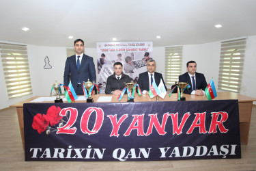 Tərtərdə “20 Yanvar” faciəsinə həsr olunmuş şahmat üzrə rayon birinciliyinə start verilib