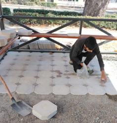 Tərtər şəhərində abadlıq-quruculuq işləri davam etdirilir