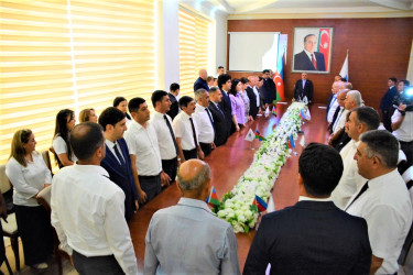 Tərtərdə YAP rayon təşkilatının yaranmasının 32-ci ildönümü qeyd olunub