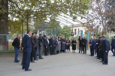 Milli Məclisin deputatı Xanlar Fətiyev Tərtər rayonunun Evoğlu kəndində vətəndaşları qəbul edib