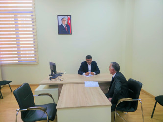 Tərtər Rayon İcra Hakimiyyətində mütəmadi olaraq vətəndaşların müraciətləri dinlənilir
