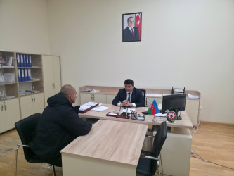 Tərtər Rayon İcra Hakimiyyətində mütəmadi olaraq vətəndaşların müraciətləri dinlənilir