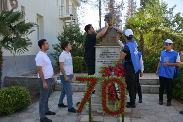 27 sentyabr Anım günü ərəfəsində rayon ərazisində yerləşən şəhidlərin xatirəsinə ucaldılmış abidə və bulaqların ətrafında təmizlik işləri aparılıb