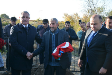 Tərtərdə Birinci Qarabağ müharibəsinin şəhidi Möhübbət Mustafayevlə vida mərasimi keçirilib