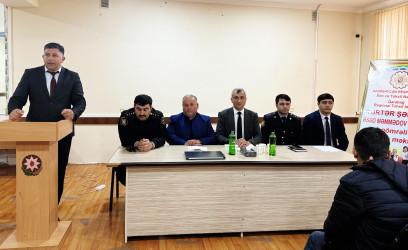 Tərtərdə Narkotik vasitələrin, psixotrop maddələrin və onların prekursorlarının qanunsuz dövriyyəsi, həmçinin sui-istifadəsi ilə əlaqədar mübarizəni gücləndirilmək məqsədilə tədbir keçirilib