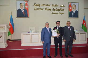 “Konstitusiya və Suverenlik ili -  2025”: Tərtərdə 23 İyun Dövlət Qulluqçularının Peşə Bayramı Günü münasibətilə tədbir keçirilib