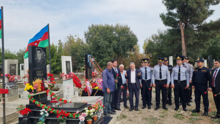 Vətən Müharibəsi şəhidi Taleh Məhərzadənin şəhadətə qovuşmasının 6-cı ildönümü münasibətilə məzarı ziyarət olunub