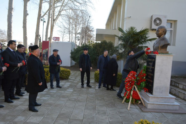 Tərtərdə Azərbaycanın Milli Qəhrəmanı Elman Hüseynovun doğum günü münasibəti ilə tədbir keçirilib