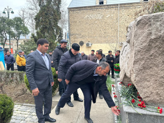 Tərtərdə Azərbaycanın Milli Qəhramanı Vəzir Orucovun anım mərasimi keçirilib