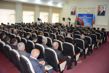Tərtərdə “Konstitusiya və Suverenlik İli” çərçivəsində Konstitusiyanın 30 illik yubileyi münasibəti ilə  “Ümummilli Lider Heydər Əliyev müstəqil Azərbaycan Konstitusiyasının müəllifidir” adlı tədbir keçirilib