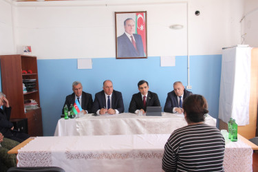 Milli Məclisin deputatı Anar Məmmədov Tərtər rayonunun Ələsgərli kəndində vətəndaşları qəbul edib.