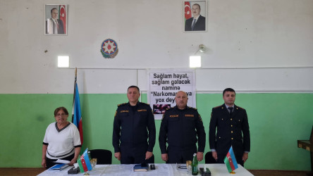 Hacıqərvənd kənd tam orta məktəbində maarifləndirici tədbir keçirilib