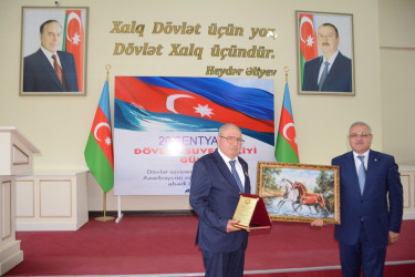 Tərtərdə Azərbaycan Respublikasının Dövlət Suverenliyi Gününə həsr olunmuş tədbir keçirilib