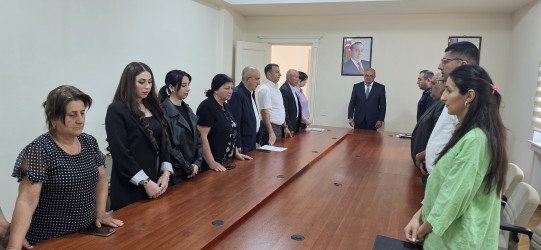 Tərtərdə “İnsan hüquq və azadlıqlarının mahiyyəti” mövzusunda maarifləndirici tədbir keçirilib