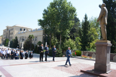 “Konstitusiya və Suverenlik ili - 2025”: “14 iyul 1969-cu  il: Müstəqil və             qüdrətli Azərbaycanın təməlinin qoyuldugu gün”  mövzusunda  tədbir keçirilib