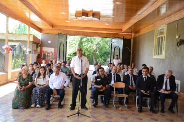 İcra başçısının Hacallı kəndində səyyar-qəbul görüşü olub