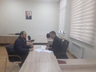 Tərtər Rayon İcra Hakimiyyətində mütəmadi olaraq vətəndaşlar qəbul edilir, onların problemlərinin həlli istiqamətində əməli addımlar atılır.