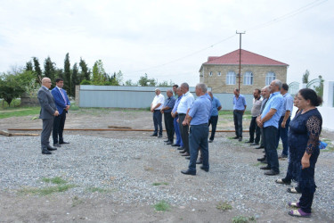 Milli Məclisin deputatı Sahib Alıyev Azad Qaraqoyunlu və Qazyan kəndlərində seçicilərlə görüşüb