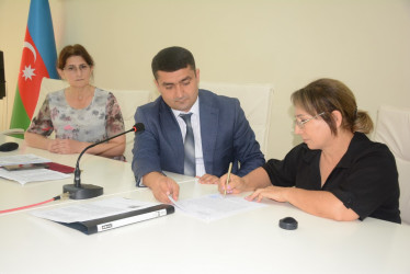 Rayon statistika idarəsi tərəfindən 42 ədəd planşet tipli kompüter İƏD üzrə nümayəndələrə təhvil verildi
