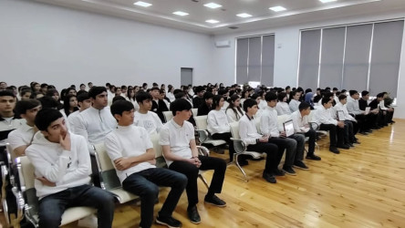 Tərtərdə maarifləndirmə tədbiri keçirilib: Gənclərə sağlam həyat vərdişlərinin vacibliyi izah olunub