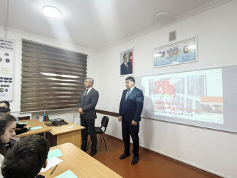 “20 yanvar müstəqilliyə aparan yoldur” adlı inşa müsabiqəsi keçirilib