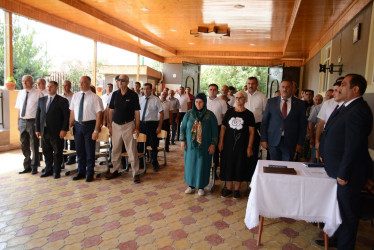 Rayon rəhbərinin növbəti səyyar-qəbul görüşü Hacallı kəndində keçirilib