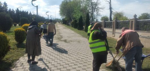 Tərtər şəhəri ərazisində iməclik aksiyası keçirilib