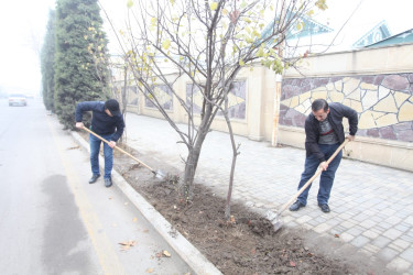 Tərtər şəhərində mütamadi olaraq təmizlik işləri aparılır