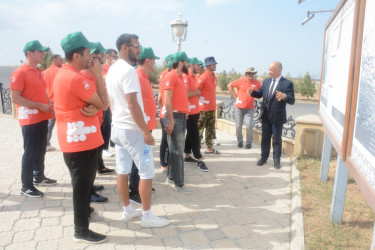 “Gənc qazilərin yay düşərgəsi” iştirakçıları Tərtər rayonunda ekskursiyada olublar