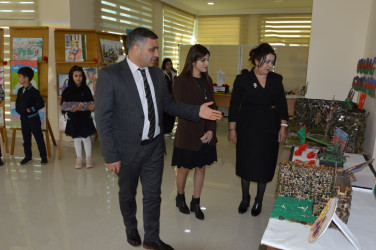 Tərtərdə Xocalı soyqırımının 34-cü ildönümünə həsr olunmuş rəsm müsabiqəsi keçirilib