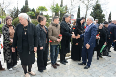 Tərtərdə 31 Mart-Soyqırımı qurbanlarının xatirəsi ehtiramla anılıb