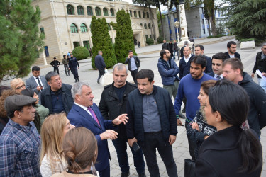 Azərbaycan Respublikasının Ombudsmanı xarici ölkələrin Ombudsmanları və vətəndaş cəmiyyəti institutlarının nümayəndələri ilə birgə Tərtər rayonuna 44 günlük Vətən müharibəsində dəyən ziyanla tanış olublar