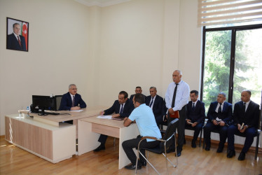 Rayon rəhbəri tərəfindən növbəti dəfə vətəndaşların müraciətləri dinlənilib