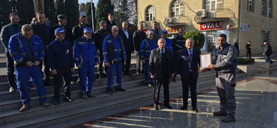 Tərtərdə rabitə və informasiya texnologiyaları sahəsi işçilərinin peşə bayramı qeyd edilib