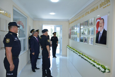 Bərdə Regional Mühafizə Şöbəsinin Tərtər bölməsinin inzibati  binasının əsaslı təmirdən sonra açılışı olub