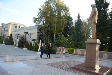 Kənd Təsərrüfatı Naziri Məcnun Məmmədov Tərtərdə vətəndaşları qəbul edib