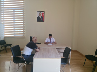 Tərtər Rayon İcra Hakimiyyətində mütəmadi olaraq vətəndaşların müraciətləri dinlənilir