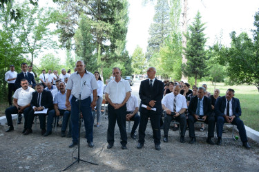 Tərtər Rayon İcra Hakimiyyətinin başçısı Müstəqim Məmmədovun növbəti səyyar-qəbul görüşü Buruc kəndində keçirilib