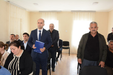 İcra başçısının Buruc kəndində səyyar-qəbul görüşü olub