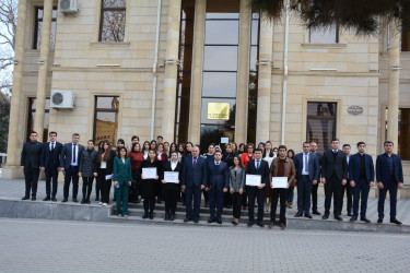 YAP Tərtər rayon təşkilatında 2 fevral –Gəncləri Günü münasibətilə “Heydər Əliyev və Azərbaycan gəncliyi" mövzusunda tədbir keçirilmişdir