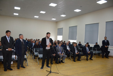 Rayon rəhbərinin növbəti səyyar-qəbul görüşü Bayandurlu kəndində keçirilib