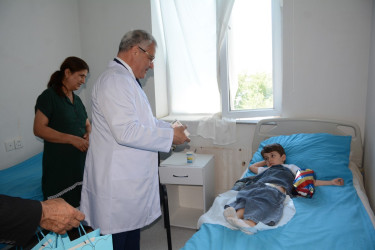 Tərtər Rayon Mərkəzi Xəstəxanası PHŞ-də sünnət aksiyası keçirilib
