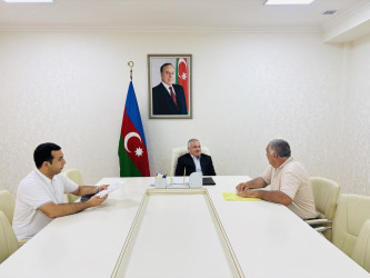 Rayon rəhbəri tərəfindən növbəti dəfə vətəndaşların müraciətləri dinlənilib