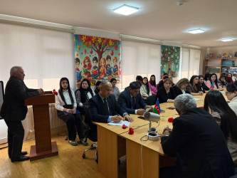 Tərtər Peşə Məktəbində “Xocalı soyqrımı-tarixin qan yaddaşı” adlı  tədbir keçirilib