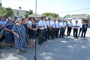 Rayon rəhbərinin növbəti səyyar qəbul-görüşü şəhərin şəhid Nicat İsgəndərov, Vasif Hüseyinov və Nəriman Nərimanov küçələrində keçirilib.