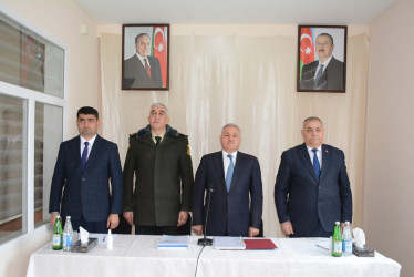 Rayon rəhbərinin növbəti səyyar-qəbul görüşü Qazyan kəndində keçirilib