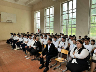 Hüsənli kənd tam orta məktəbində maarifləndirici tədbir keçirilib